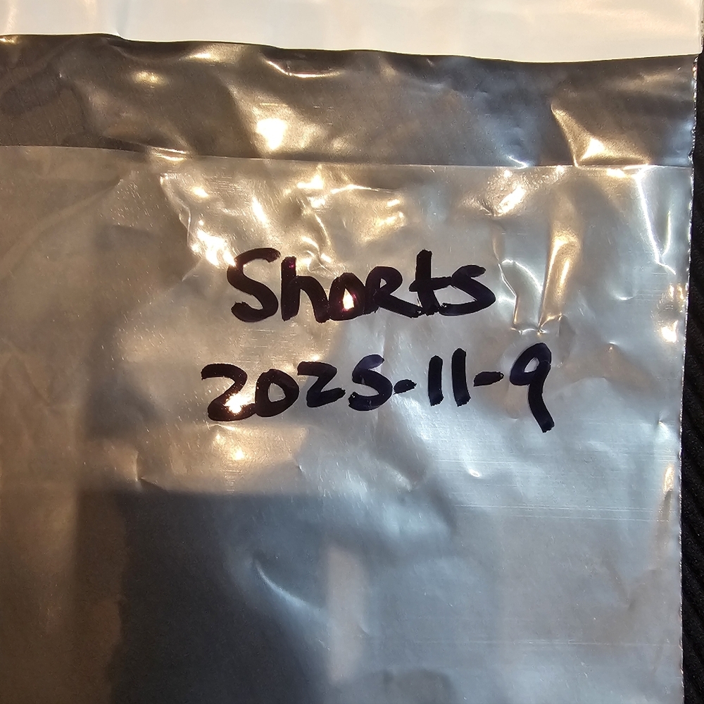 High-Waisted Black Ribbed Shapewear Shorts  Seamless Tummy Control Compression M - Picture 6 of 6